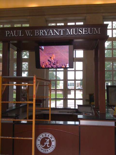 Visitor Services at the Paul W. Bryant Museum